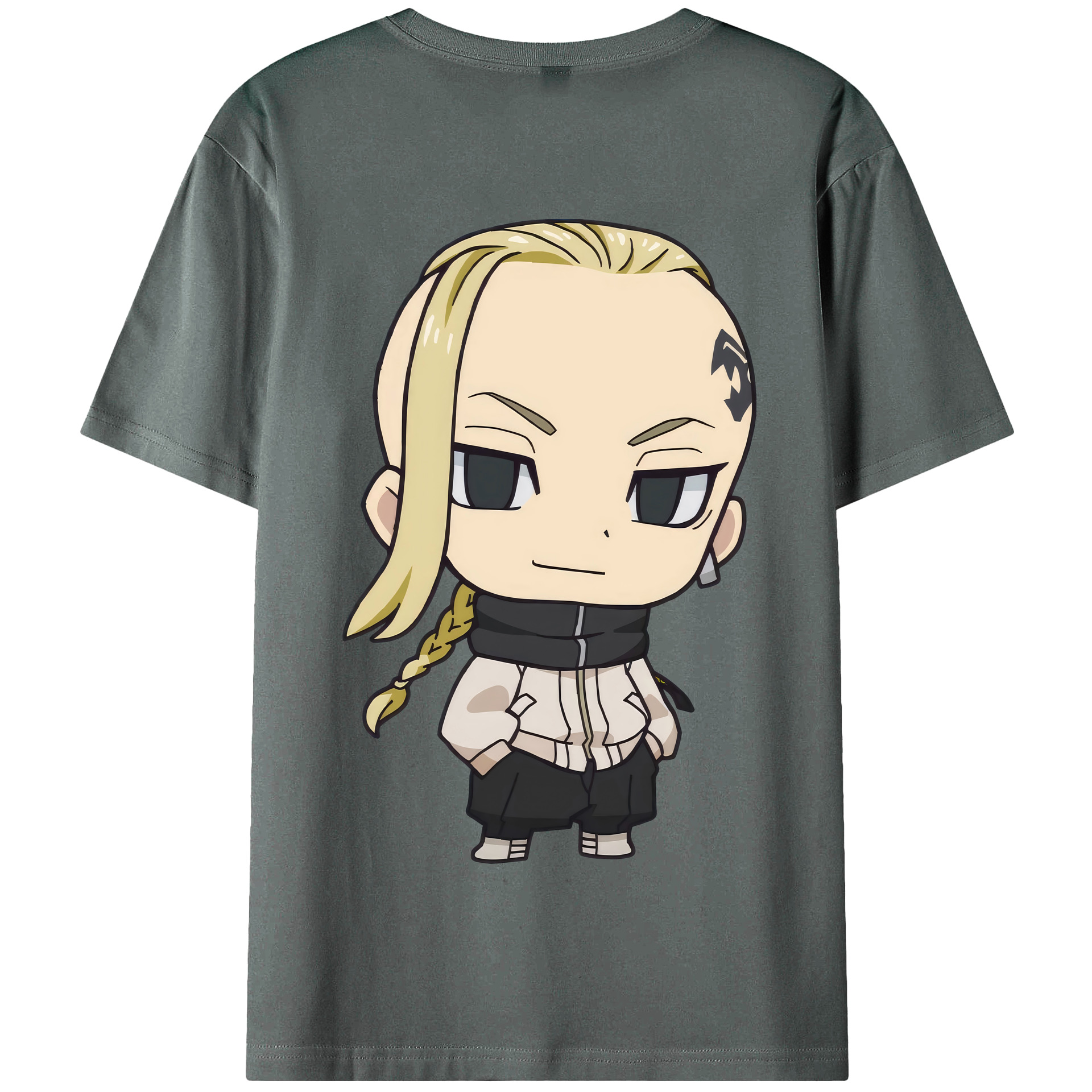 （画像用） 東京リベンジャーズ Tokyo Revengers 綿100％半袖Tシャツ（背面プリント）